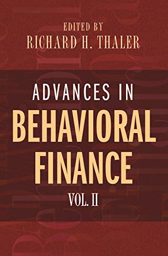 Advances in Behavioural Finance: Volume Two