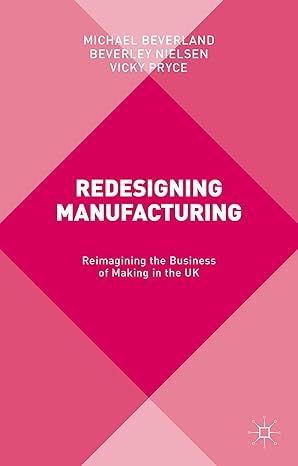 Redesigning Manufacturing: Reimagining the Business of Making in the UK