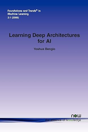 Learning Deep Architectures for AI