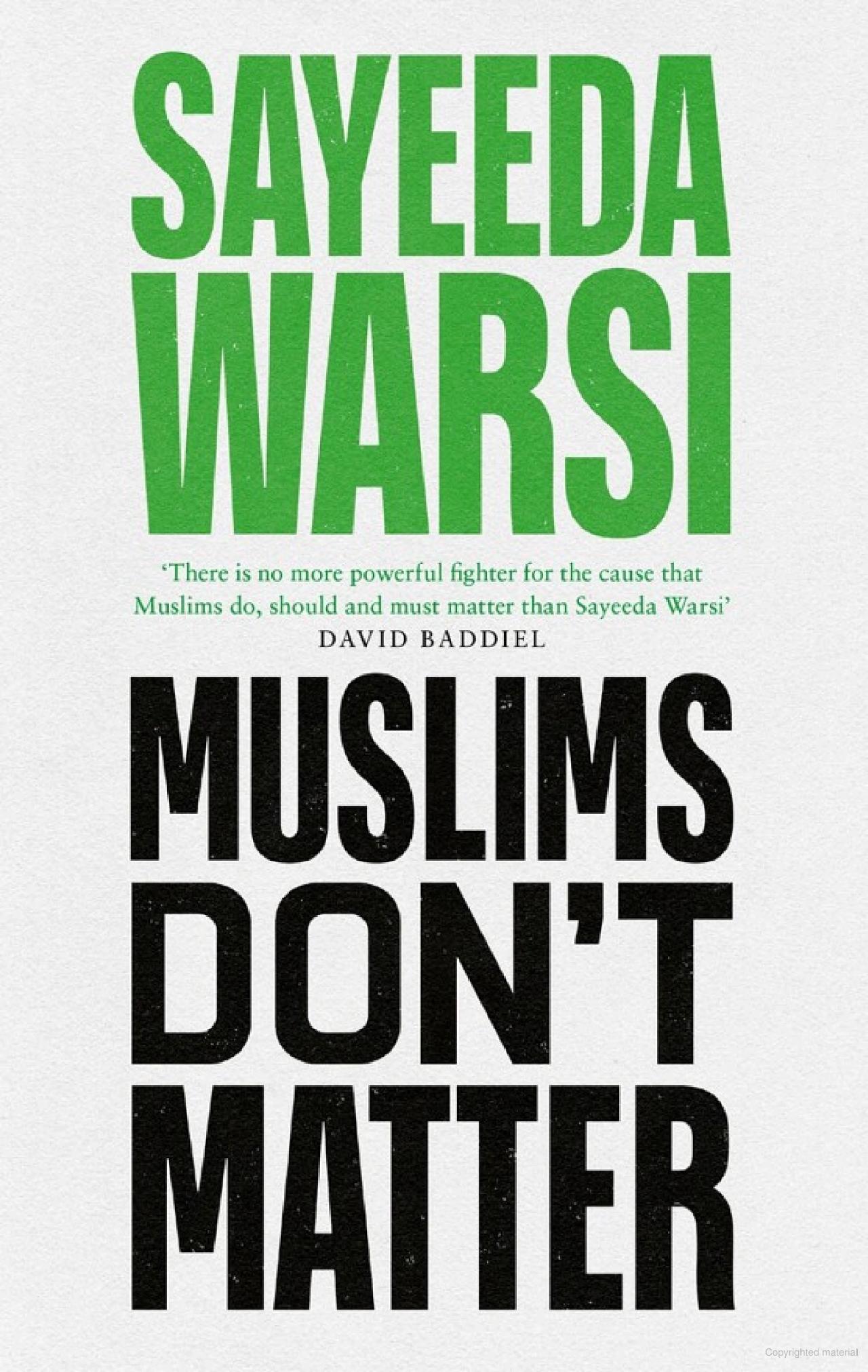  Muslims Don't Matter