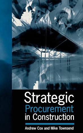 Strategic Procurement in Construction