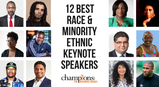 An image of 12 Of The Best Race & Minority Ethnic Keynote Speakers For Your Next Event to hire via Champions Speakers