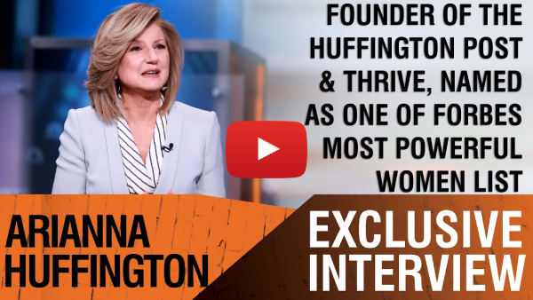 Arianna Huffington Official Speaker on Gender Equality