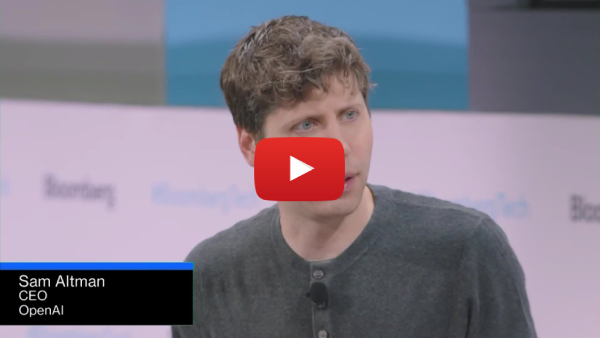 Sam Altman Official Artificial Intelligence Speaker