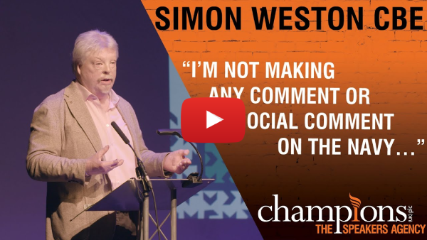 Simon Weston Official Speaker on Overcoming Adversity