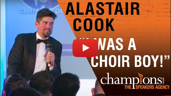 Alaistair Cook official speaker on agile leadership