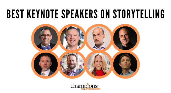 An image of the Best Keynote Speakers on Storytelling to hire via Champions Speakers