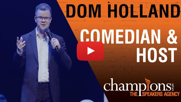 Dom Holland Official Comedian for Christmas Parties
