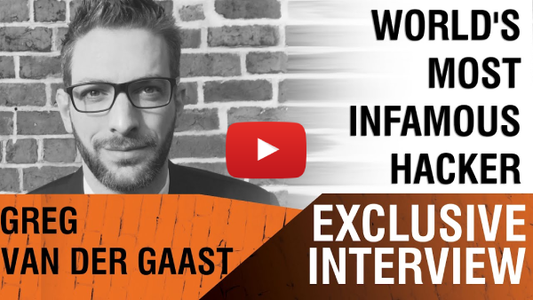 Greg van der Gaast Official Speaker on Cyber Security