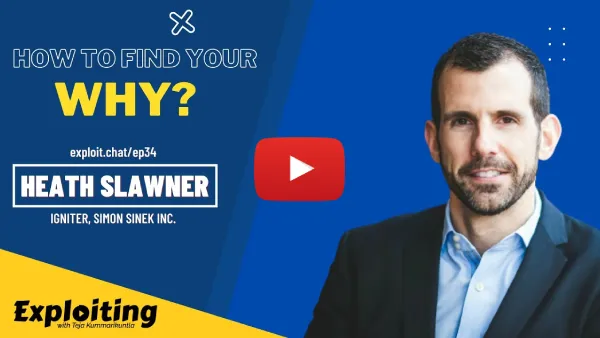Heath Slawner Speaker and Igniter at Simon Sinek inc