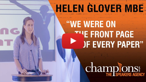 Helen Glover official speaker on Agile leadership