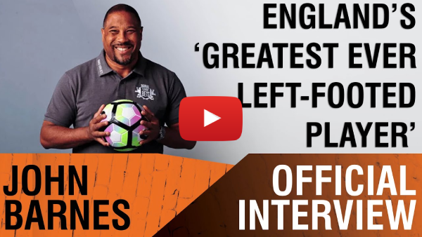John Barnes Official Speaker for International Men's Day