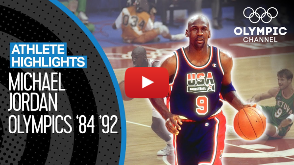 Michael Jordan Athlete Highlights Olympics
