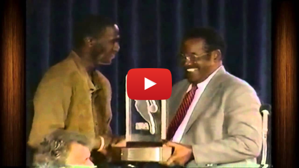 Michael Jordan Rookie of the Year Speech