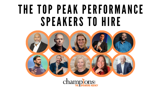 The Top 10 Peak Performance Speakers to Hire for 2026 Events