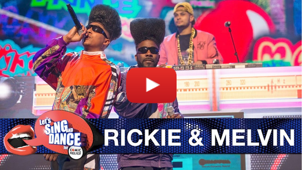 Rickie & Melvin perform a Will Smith medley - Let's Sing and Dance for Comic Relief 2017 - BBC
