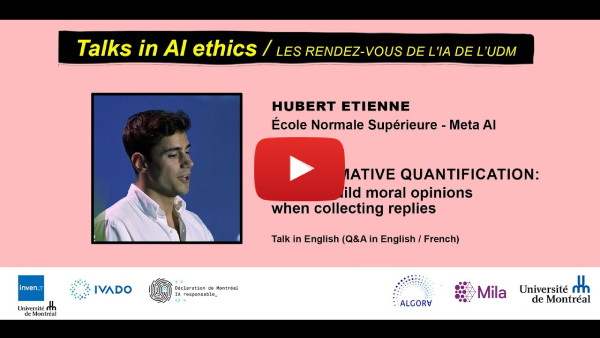 Hubert Etienne Official Speaker Video