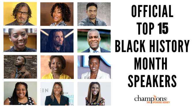 The Official Top 15 Black History Month Speakers