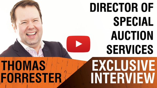 Thomas Forrester Official Auctioneer for Charity Auctions