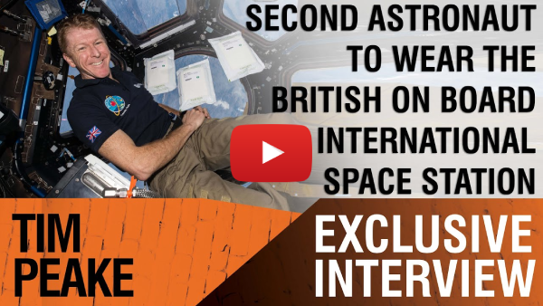 Tim Peake Official International Men's Day Speaker