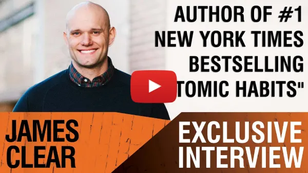 James Clear official speaker on peak performance