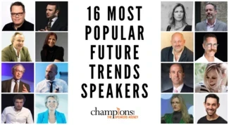 16 most popular future trends speakers to hire via Champions Speakers