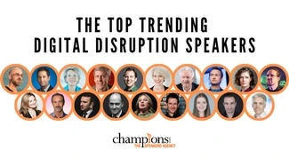 An image of The Top Trending Digital Disruption Speakers to hire via Champions Speakers