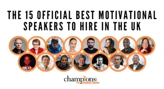 An image of The 15 Official Best Motivational Speakers to Hire via Champions Speakers