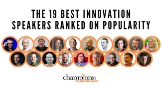 An image of The 19 Best Innovation Speakers Ranked on Popularity to hire via Champions Speakers