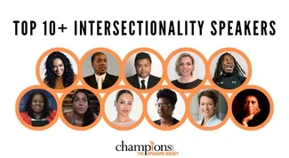 An image of the Top 10+ Intersectionality Speakers To Book via Champions Speakers