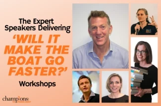 Expert Keynote Speakers Delivering 'Will It Make the Boat Go Faster?' Workshops