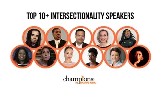 An image of the Top 10+ Intersectionality Speakers To Book via Champions Speakers
