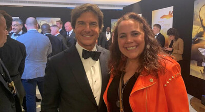 Jo Salter & Tom Cruise