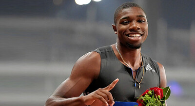 Noah Lyles Official Speaker Profile Picture