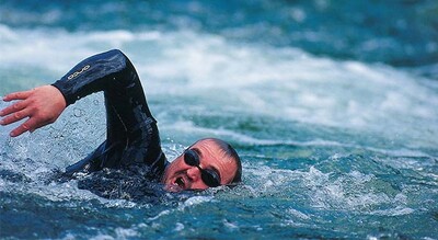 Martin Strel Swimming